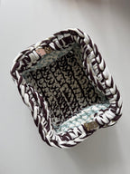 Poppy Clutch Bag in Chocolate Mint - Medium