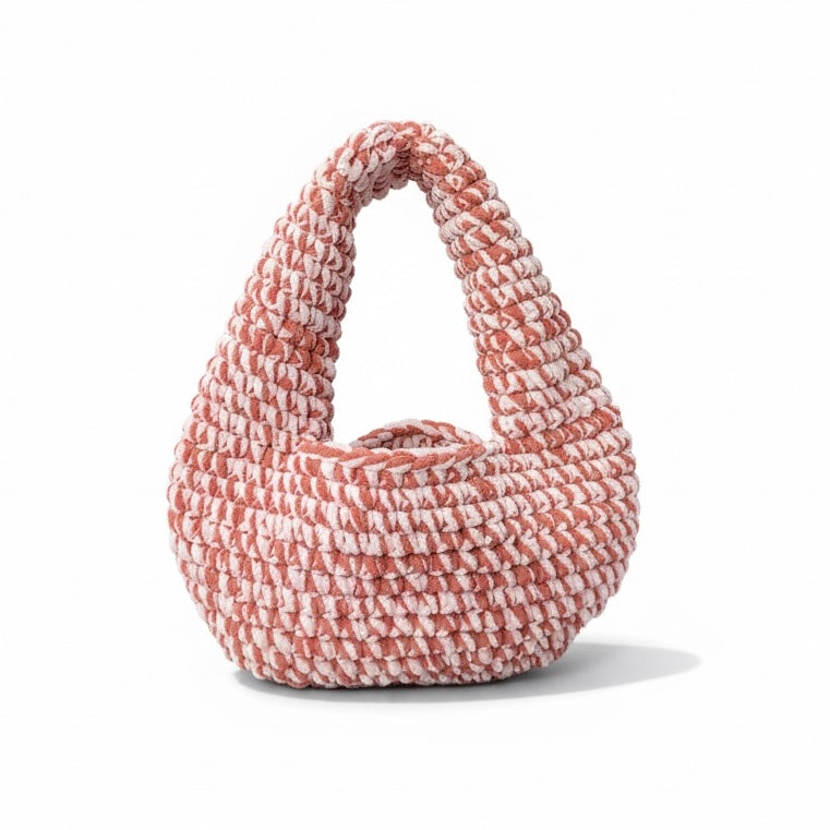 Summer Loop Bag - Soft Pink & Red