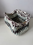 Poppy Clutch Bag in Chocolate Mint - Medium